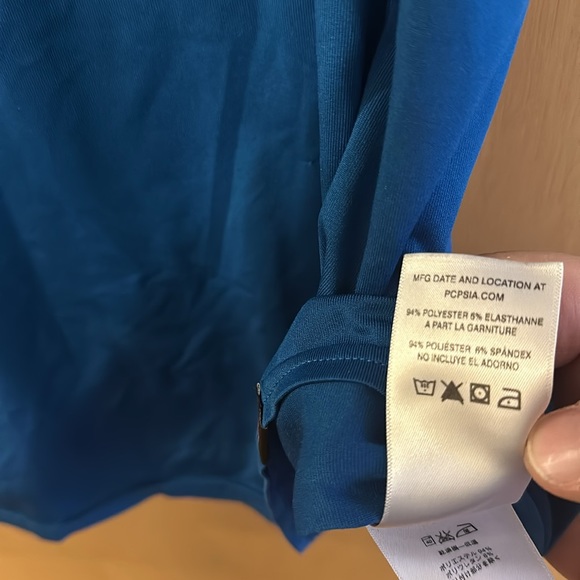 Patagonia Men’s Capilene Baselayer Short Sleeve Tee Shirt Blue Size L-XL - Picture 11 of 13